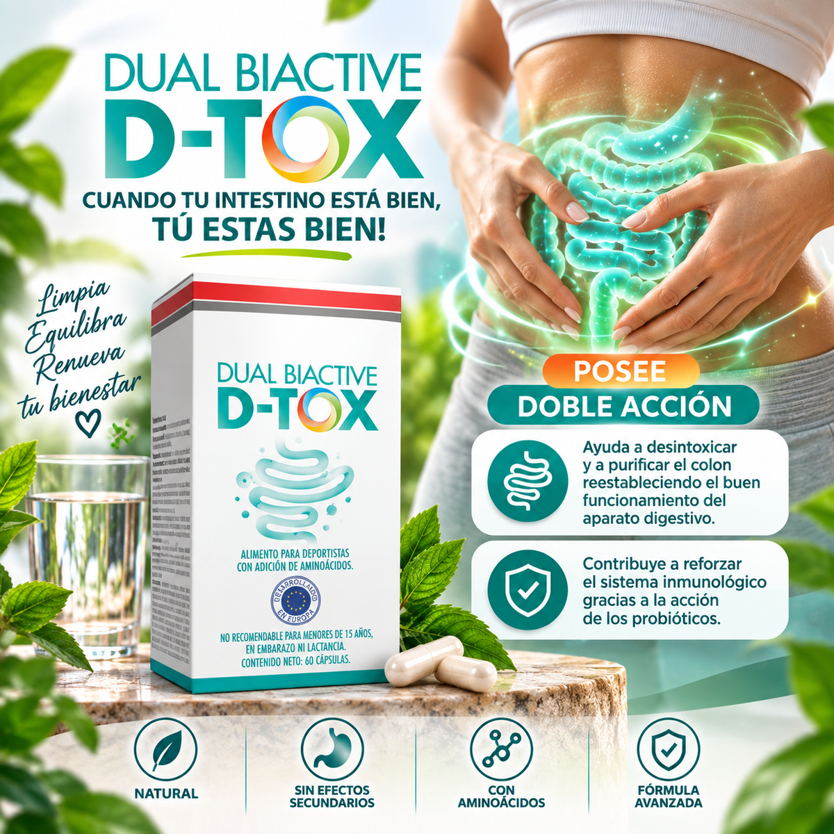 👩 Dual Biactive D-Tox Desintoxicante 🧑