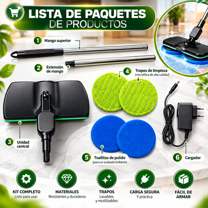 Mopa eléctrica moderna 5 en 1
