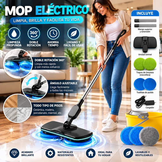 Mopa eléctrica moderna 5 en 1