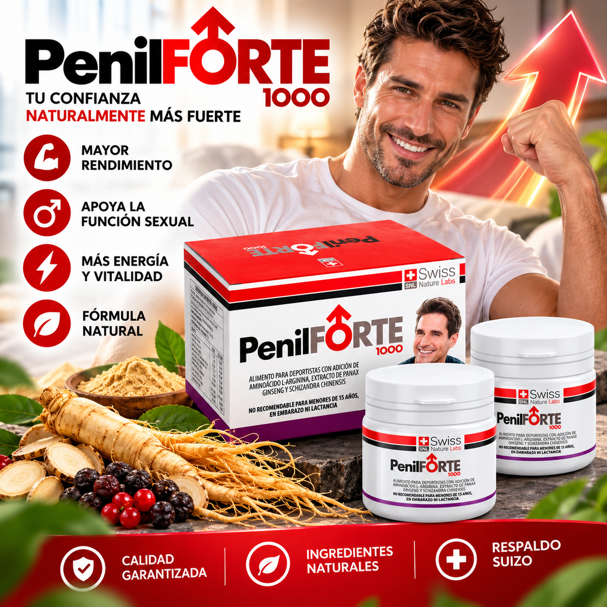 PenilForte Potenciador Masculino Natural